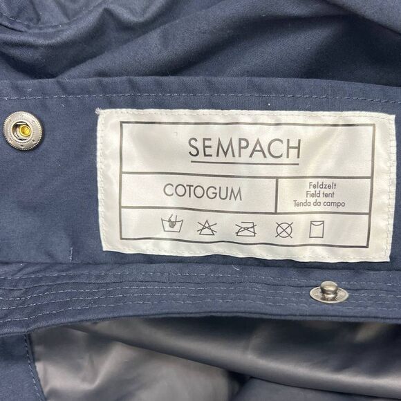 New Sempach Men US L Blue Jacket Hooded Coat Breathable Adjustable Windbreaker - Picture 16 of 16